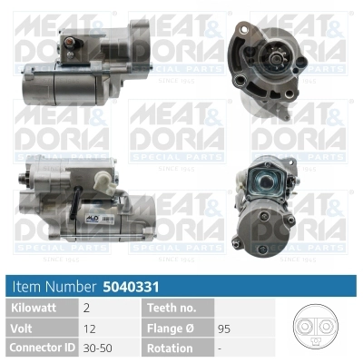 Стартер MEAT & DORIA 5040331