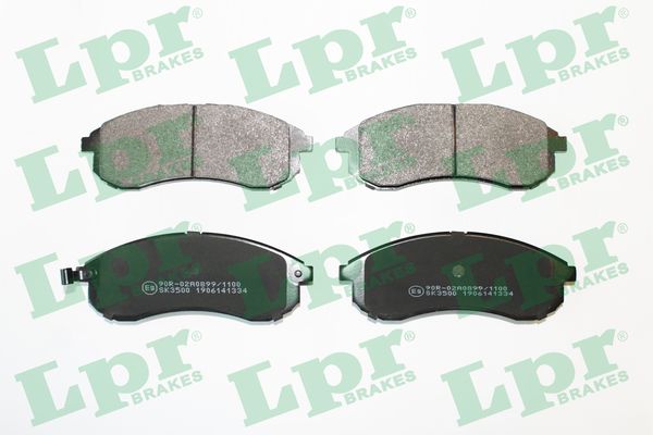 Комплект тормозных колодок дисковый тормоз LPR 05P1334