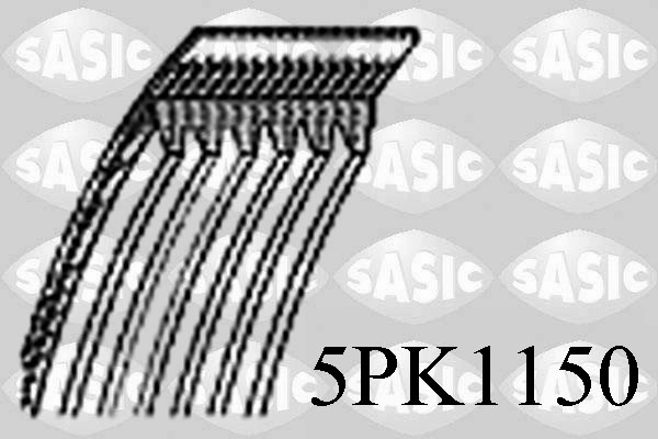 Поликлиновой ремень SASIC 5PK1150