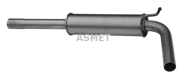 Средний глушитель выхлопных газов ASMET 21.004