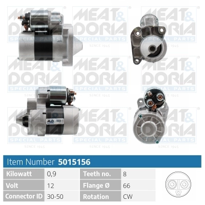 Стартер MEAT & DORIA 5015156