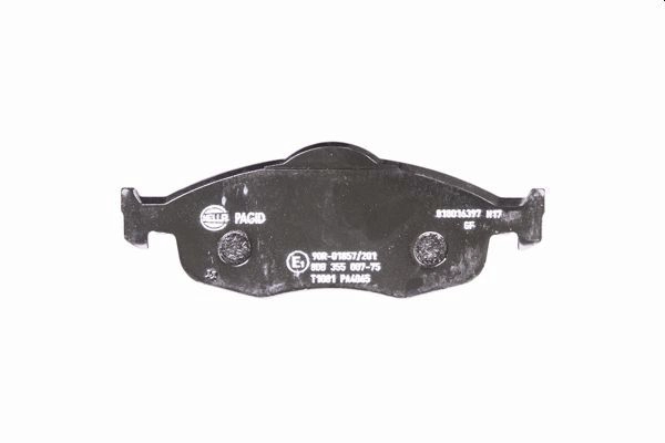 Комплект тормозных колодок дисковый тормоз HELLA/BEHR/PAGID 8DB 355 007-751