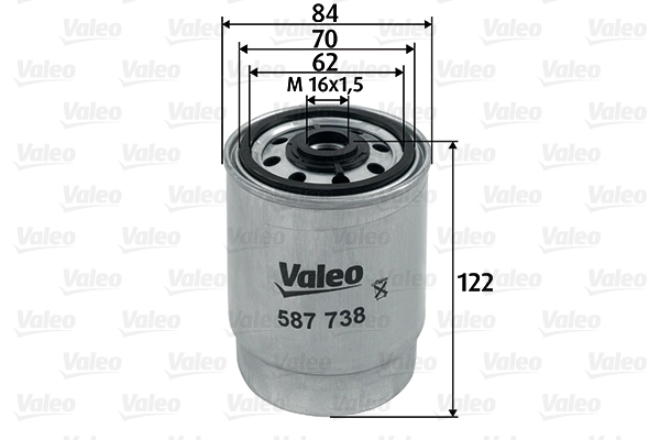 Топливный фильтр VALEO 587738