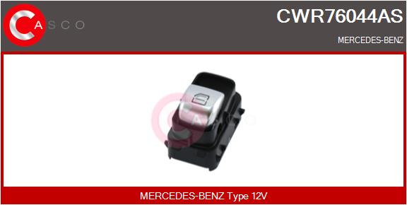 Выключатель стеклолодъемник CASCO CWR76044AS