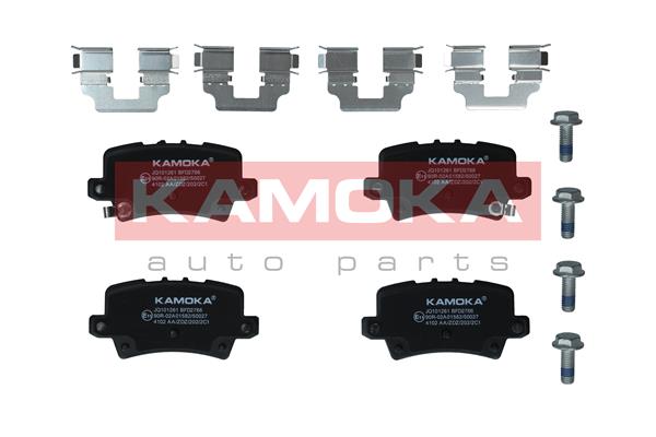 Комплект тормозных колодок дисковый тормоз KAMOKA JQ101261