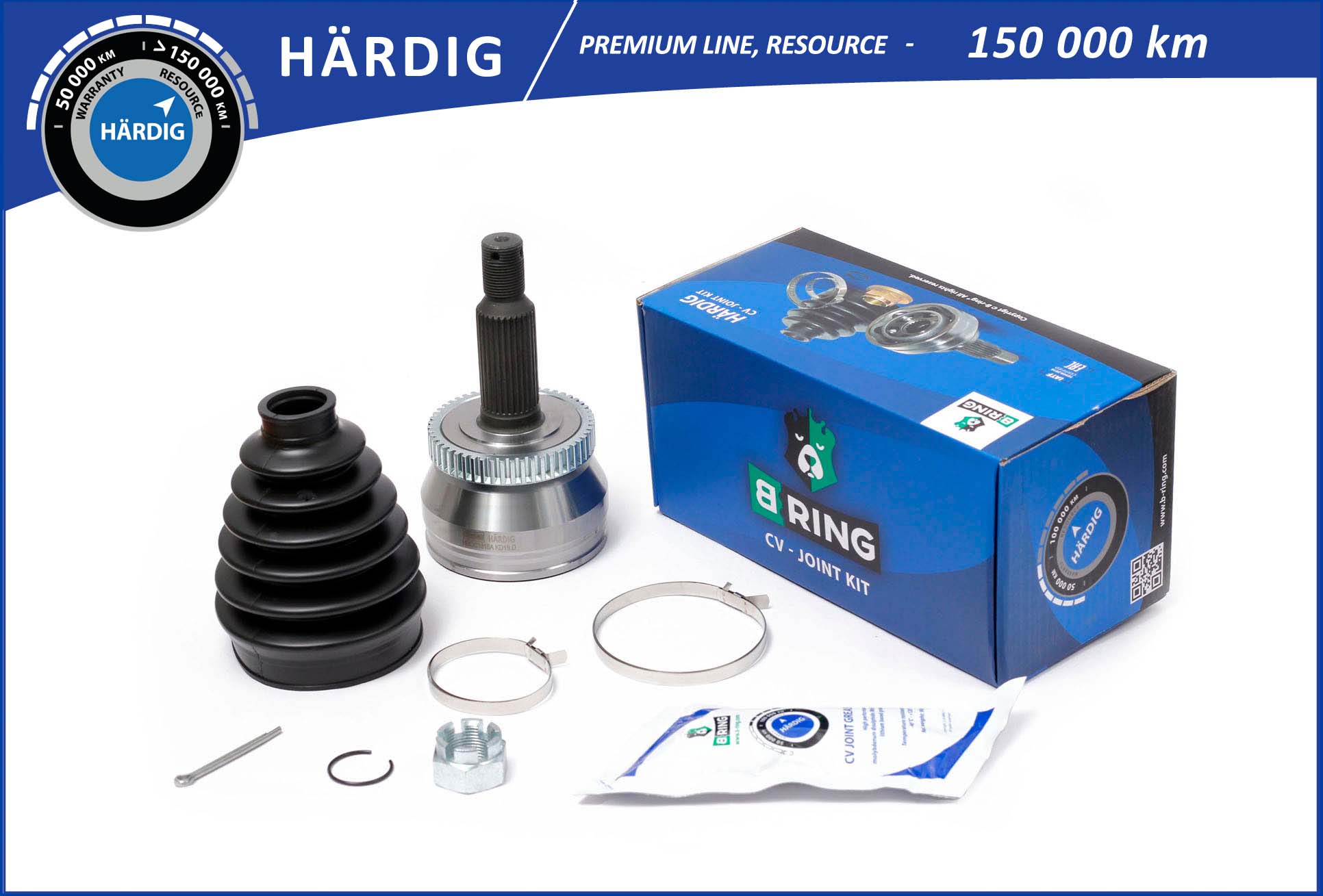 Шарнирный комплект приводной вал B-RING HBOC1816A