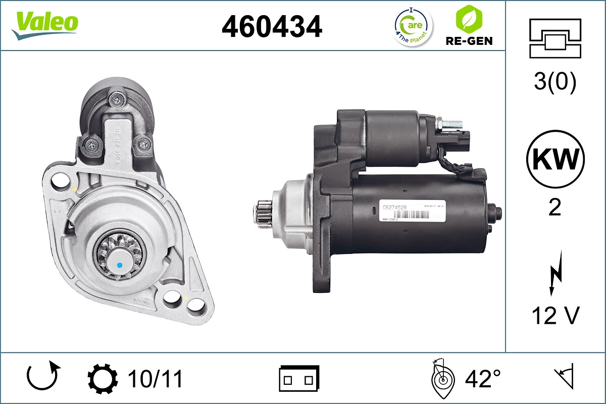 Стартер VALEO 460434