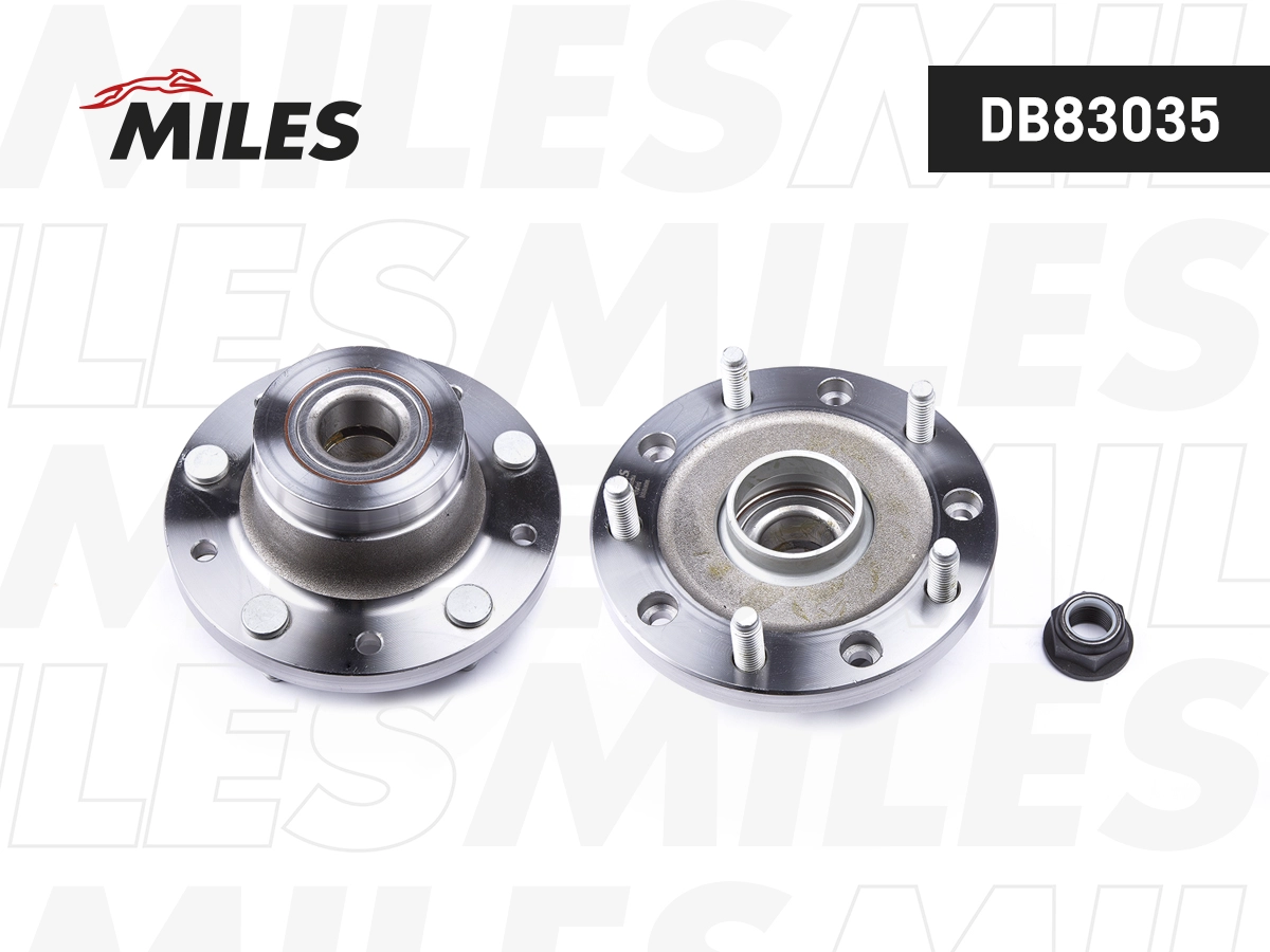 Комплект подшипника ступицы колеса MILES DB83035