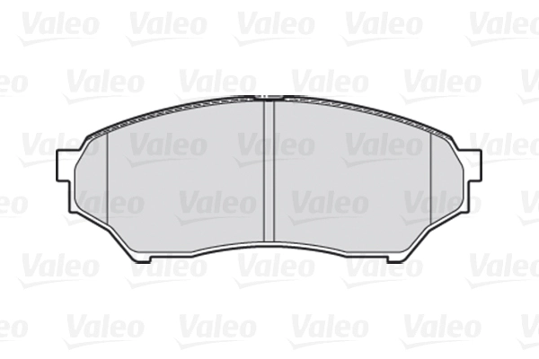 Комплект тормозных колодок дисковый тормоз VALEO 301521