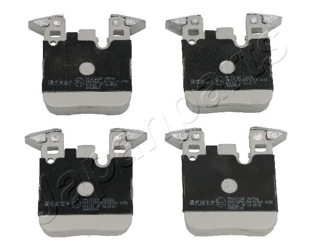 Комплект тормозных колодок дисковый тормоз JAPANPARTS PP-0101AF