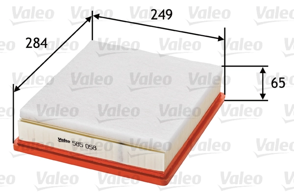 Воздушный фильтр VALEO 585058