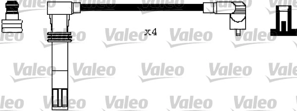 Комплект проводов зажигания VALEO 346240
