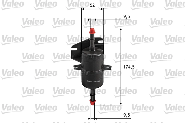 Топливный фильтр VALEO 587018