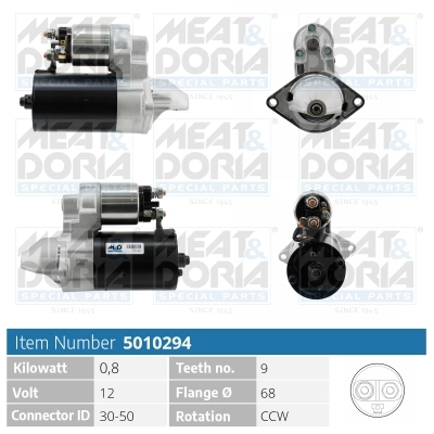 Стартер MEAT & DORIA 5010294