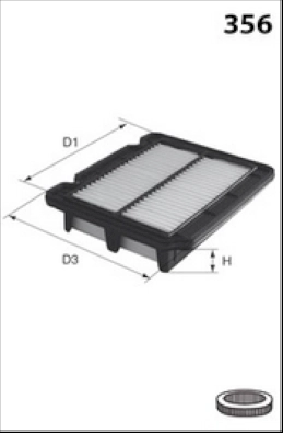 Воздушный фильтр MECAFILTER ELP9200