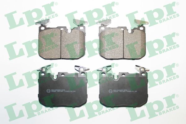 Комплект тормозных колодок дисковый тормоз LPR 05P1854