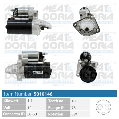 Стартер MEAT & DORIA 5010146