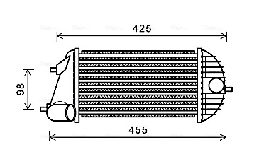 Интеркулер AVA QUALITY COOLING SZA4123