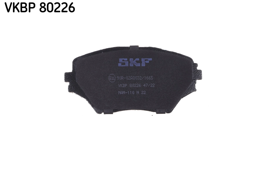 Комплект тормозных колодок дисковый тормоз SKF VKBP 80226