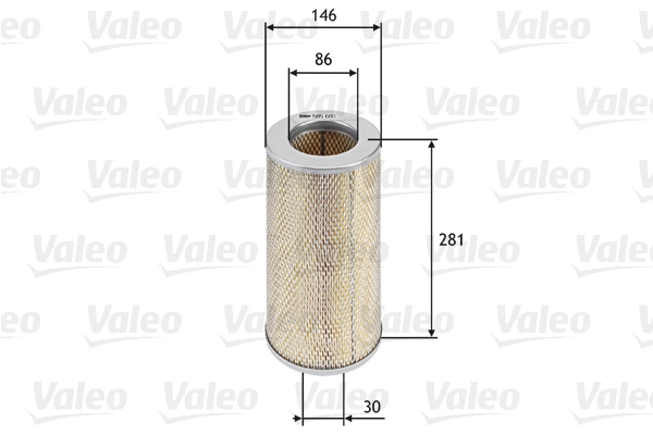 Воздушный фильтр VALEO 585680