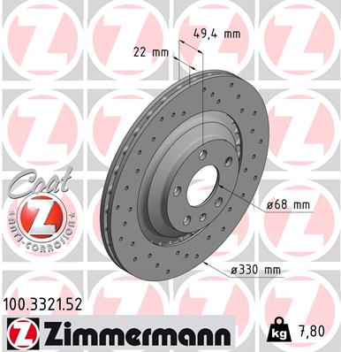Тормозной диск sport brake disc z