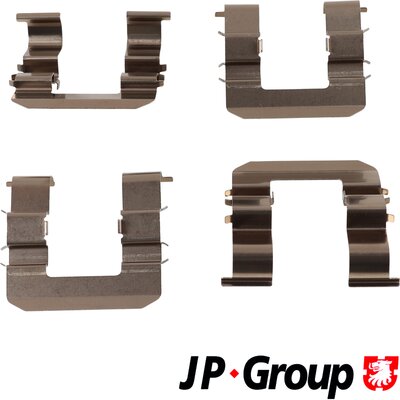 Комплектующие колодки дискового тормоза JP GROUP 3364003810