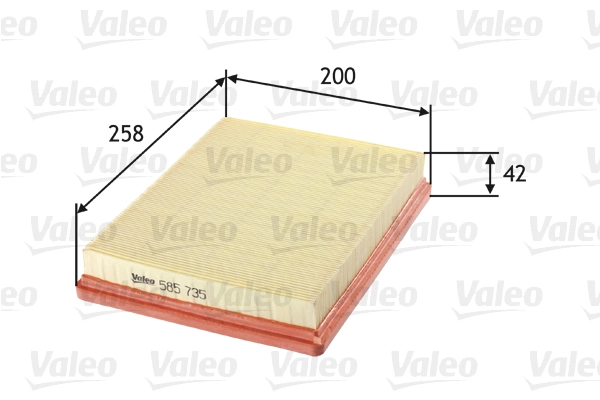 Воздушный фильтр VALEO 585735