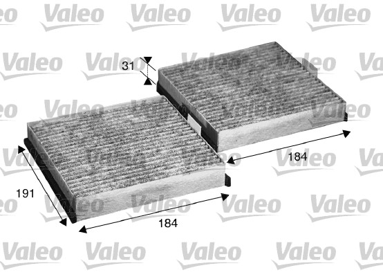 Фильтр воздух во внутренном пространстве VALEO 715568