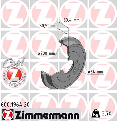 Тормозной барабан coat z