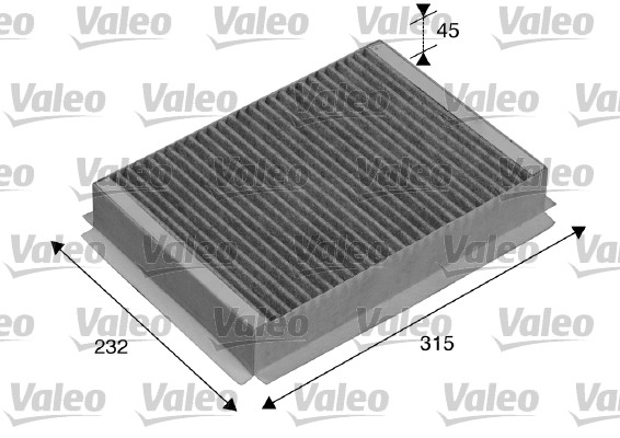 Фильтр воздух во внутренном пространстве VALEO 715505