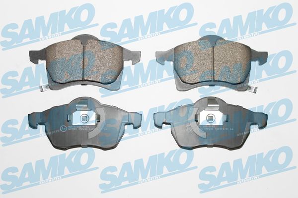 Комплект тормозных колодок дисковый тормоз SAMKO 5SP690