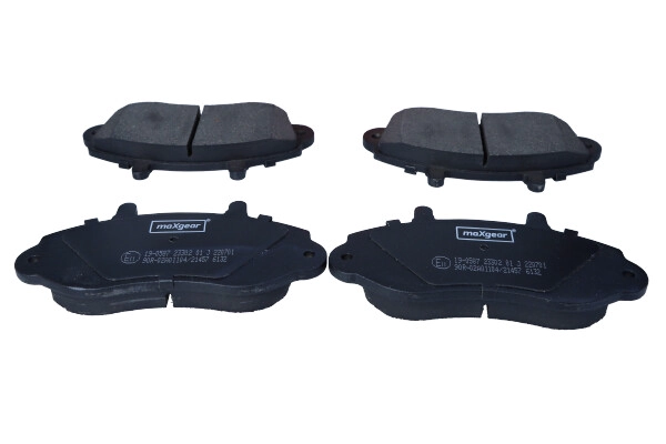 Комплект тормозных колодок дисковый тормоз MAXGEAR 19-0587