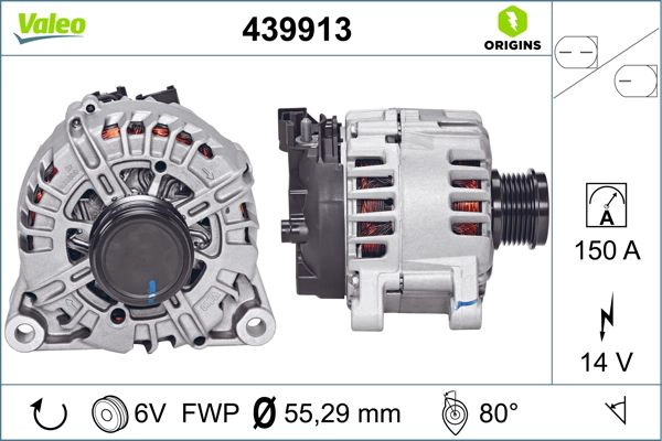 Генератор VALEO 439913