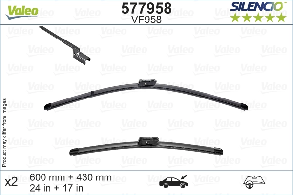 Щетка стеклоочистителя VALEO 577958