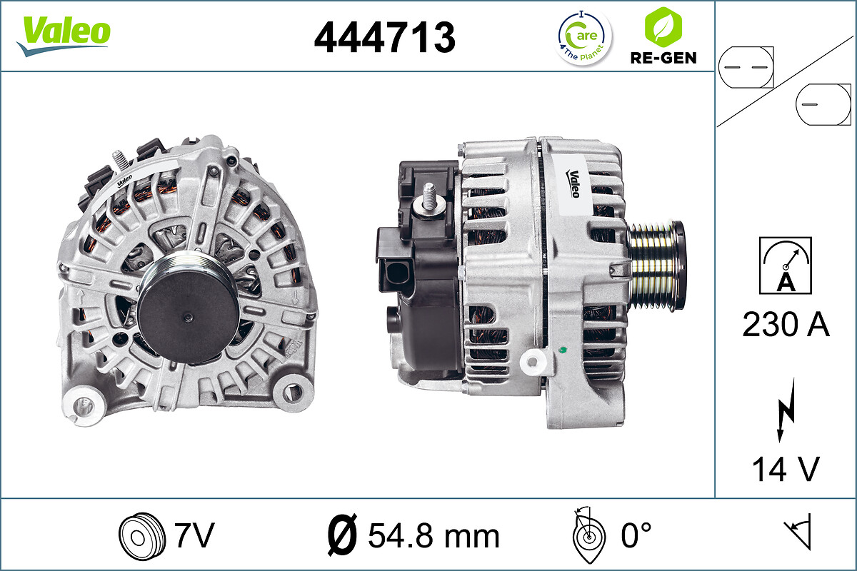 Генератор VALEO 444713