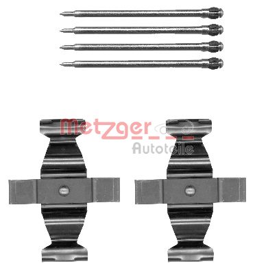 Комплектующие колодки дискового тормоза METZGER 109-1803