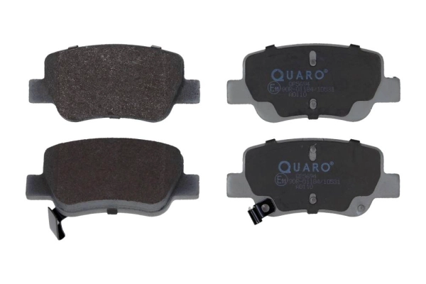 Комплект тормозных колодок дисковый тормоз QUARO QP5694