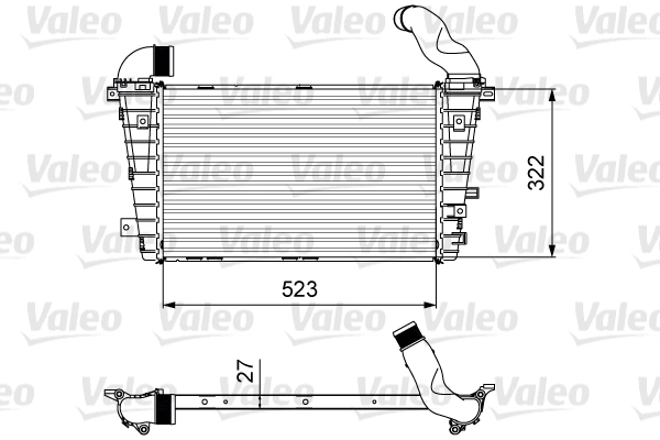 Интеркулер VALEO 818615