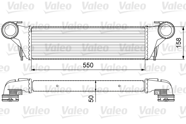 Интеркулер VALEO 818618