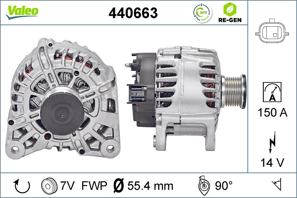 Генератор VALEO 440663