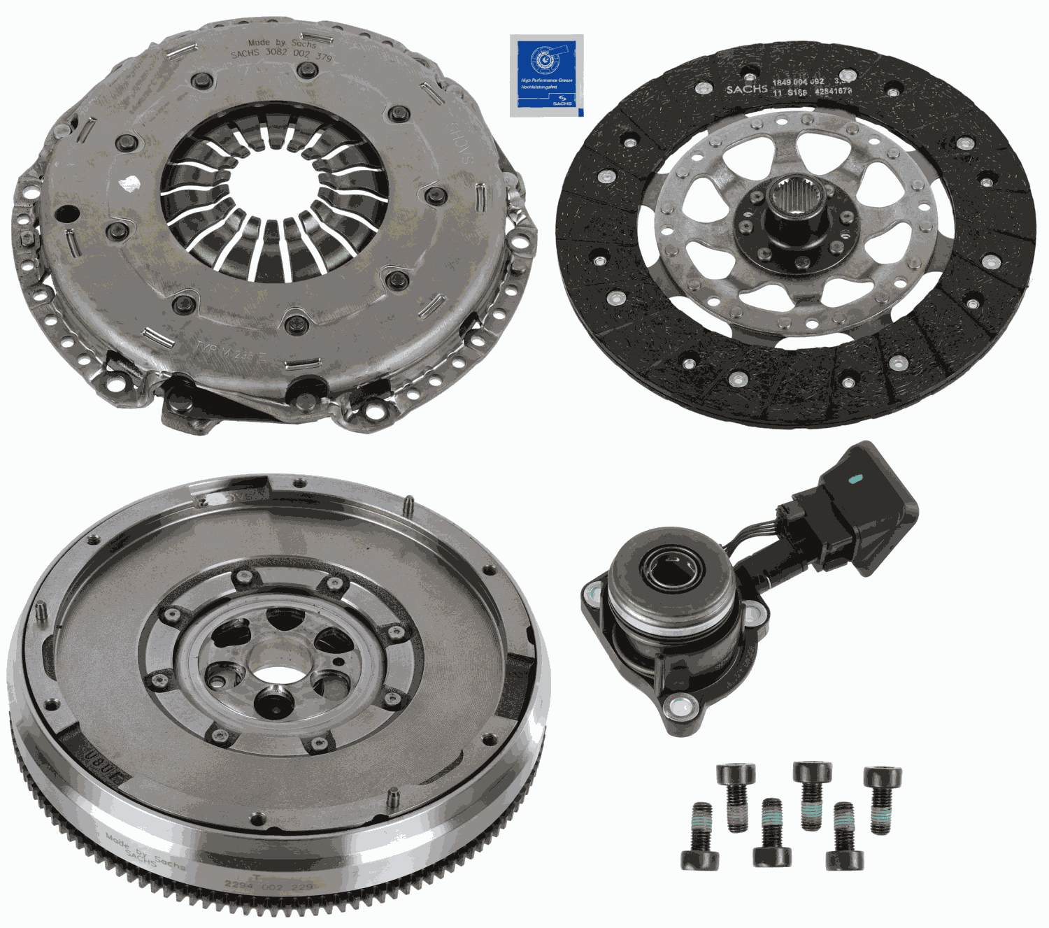 Комплект сцепления SACHS 2290 601 160