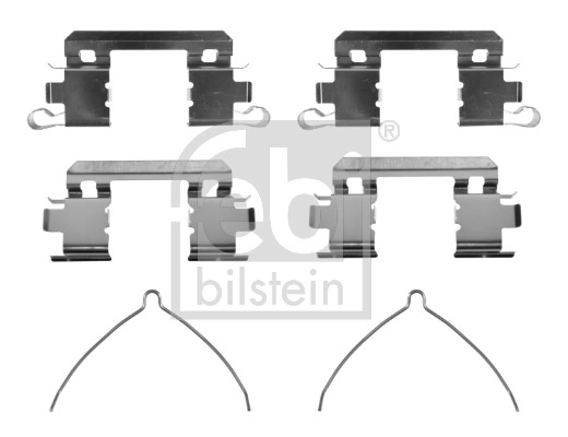 Комплектующие колодки дискового тормоза FEBI BILSTEIN 182464