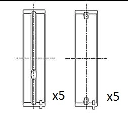 Подшипник коленвала FAI AUTOPARTS BM1036-050