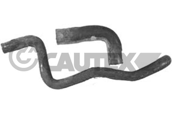 Шланг радиатора CAUTEX 026801