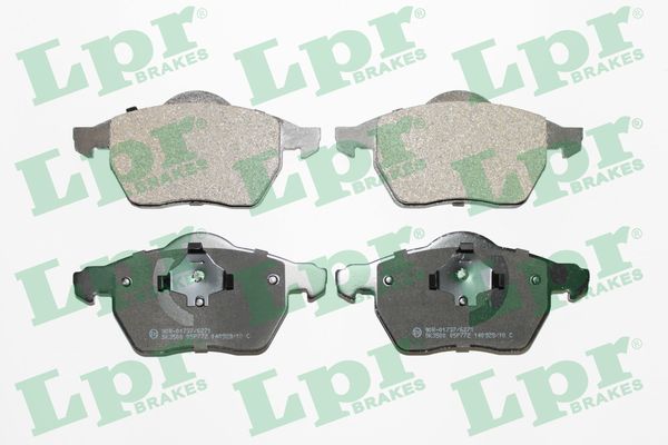 Комплект тормозных колодок дисковый тормоз LPR 05P772