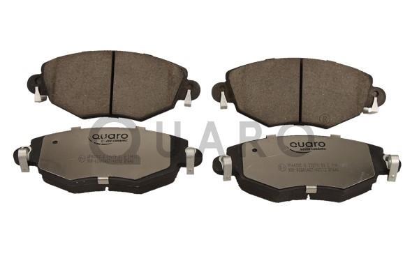Комплект тормозных колодок дисковый тормоз quaro silver ceramic