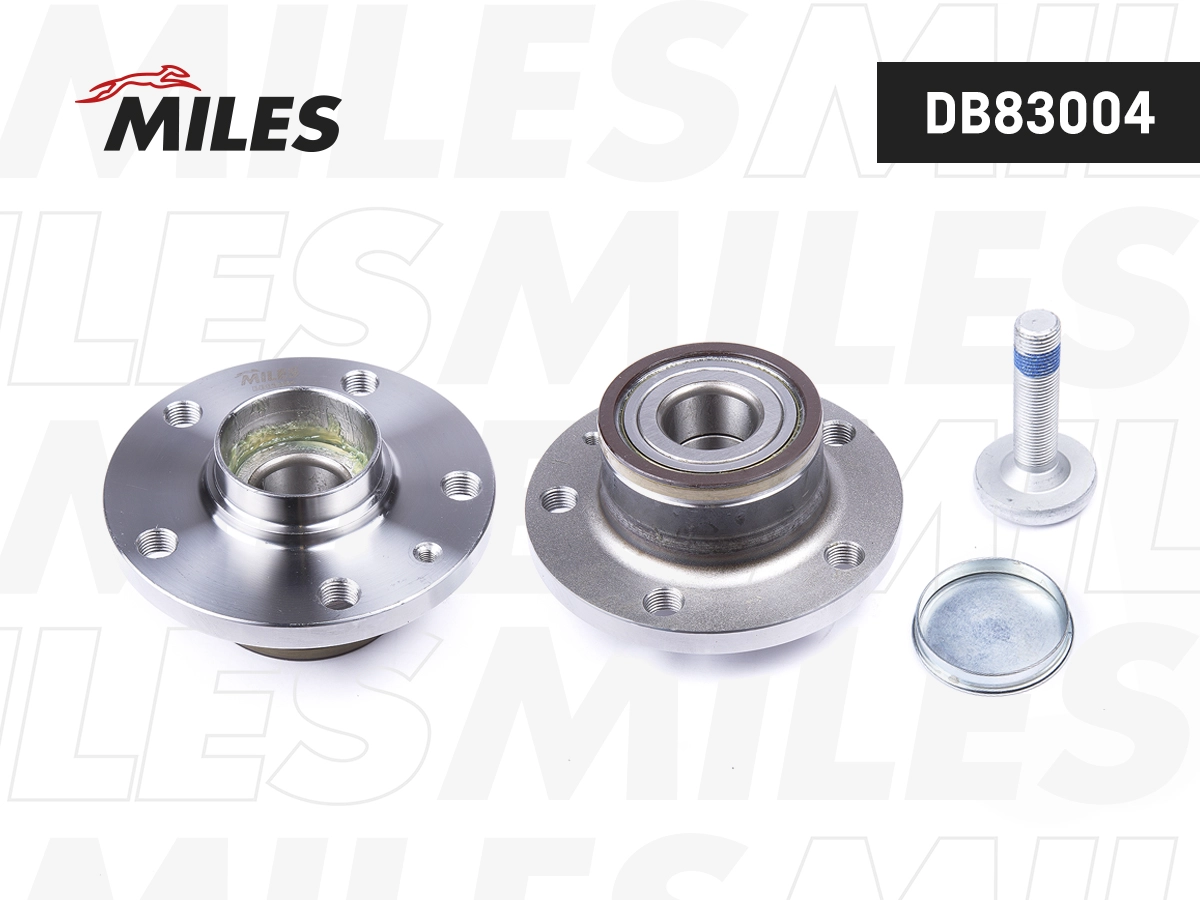 Комплект подшипника ступицы колеса MILES DB83004