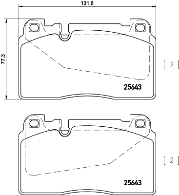 Комплект тормозных колодок дисковый тормоз HELLA/BEHR/PAGID 8DB 355 020-251