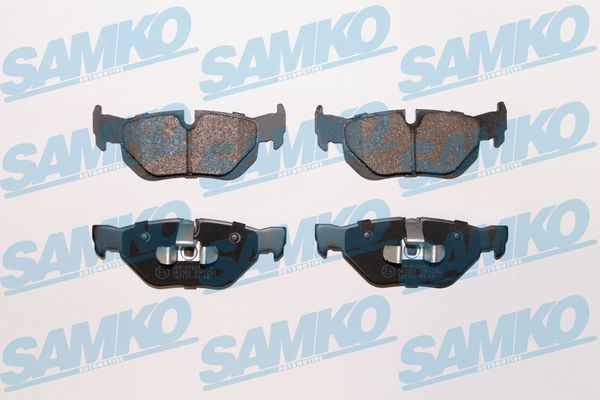 Комплект тормозных колодок дисковый тормоз SAMKO 5SP1252