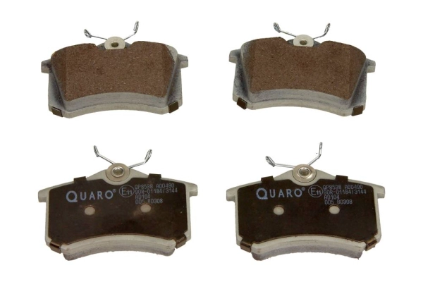 Комплект тормозных колодок дисковый тормоз QUARO QP8538